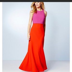 Calvin Klein Color Block Gown